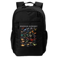 Types Of Dinosaurs Alphabet Abc Dino Identification Az Backpack