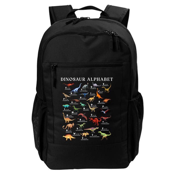Types Of Dinosaurs Alphabet Abc Dino Identification Az Backpack
