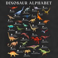 Types Of Dinosaurs Alphabet Abc Dino Identification Az Tumbler