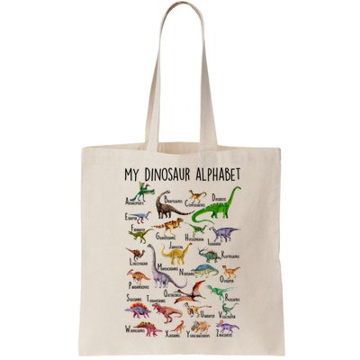 Types Of Dinosaurs Alphabet A Z Abc Dino Identification Bag