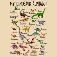 Types Of Dinosaurs Alphabet A Z Abc Dino Identification Bag