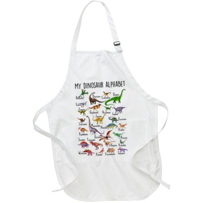 Types Of Dinosaurs Alphabet A Z Abc Dino Identification Apron