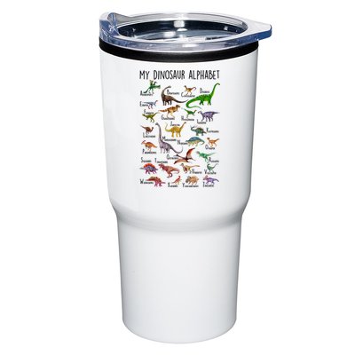 Types Of Dinosaurs Alphabet A Z Abc Dino Identification Tumbler