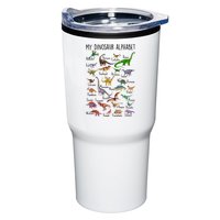 Types Of Dinosaurs Alphabet A Z Abc Dino Identification Tumbler