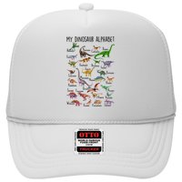 Types Of Dinosaurs Alphabet A Z Abc Dino Identification Trucker Hat