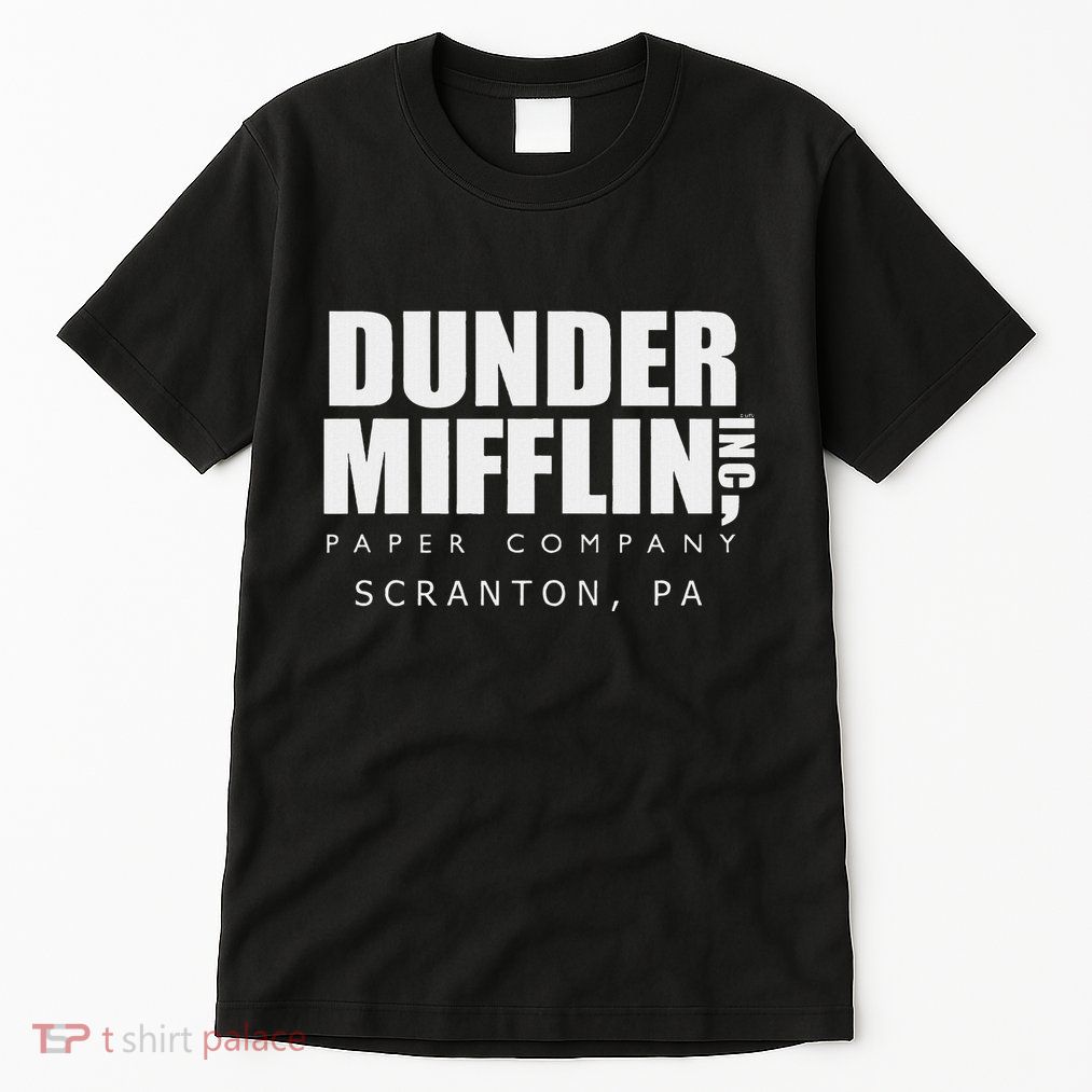 The Office Dunder Mifflin Scranton Pa Tall T-Shirt