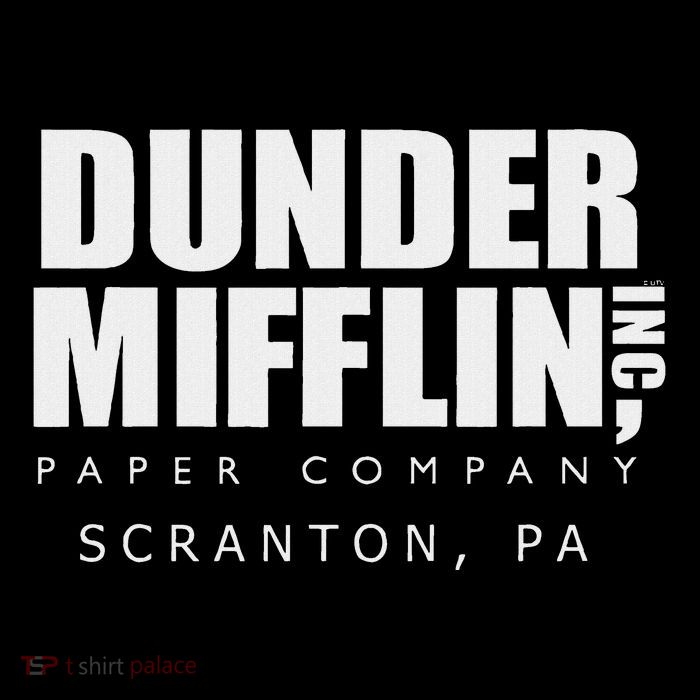 The Office Dunder Mifflin Scranton Pa Tie-Dye T-Shirt