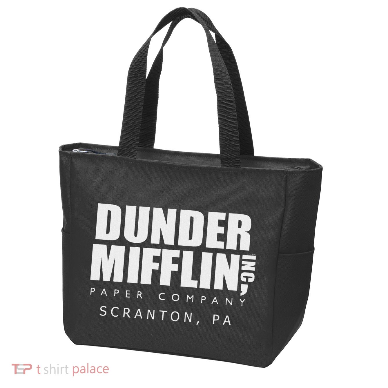 The Office Dunder Mifflin Scranton Pa Zip Tote Bag