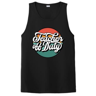 Teacher Off Duty PosiCharge Competitor Tank