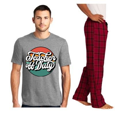 Teacher Off Duty Pajama Set