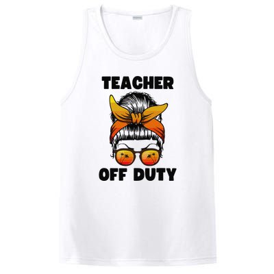 Teacher Off Duty Happy Last Day Of School Teacher PosiCharge Competitor Tank