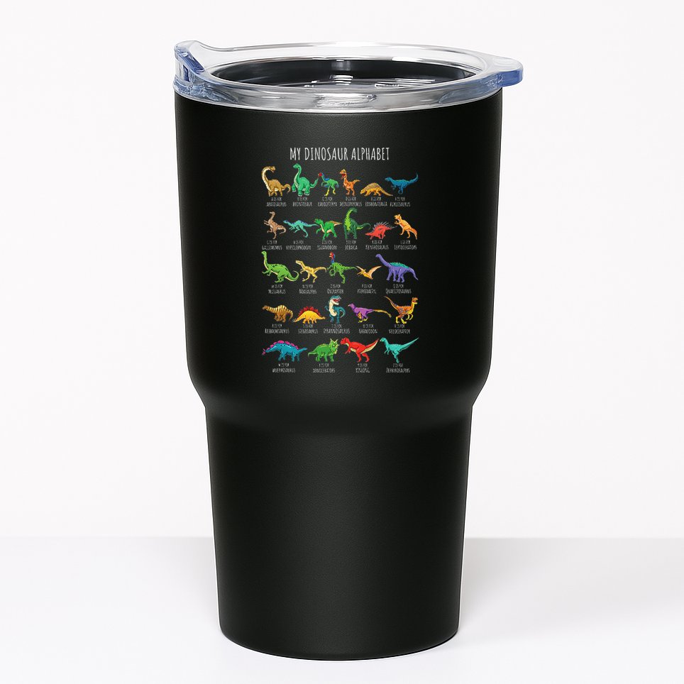 Types Of Dinosaurs Alphabet Az Abc Dino Identification Tumbler