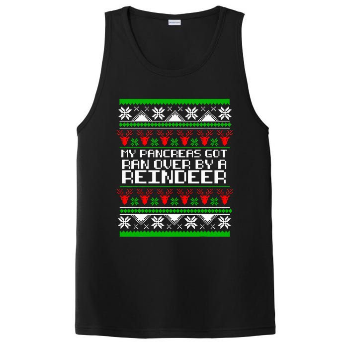 Type One Diabetes T1D My Pancreas Got Ran Over By A Reindeer PosiCharge Competitor Tank