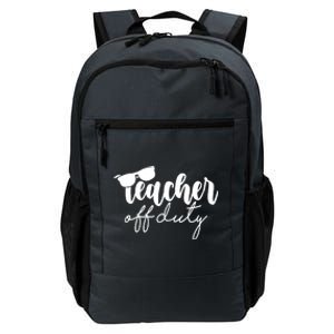 Teacher Off Duty Summer Break Daily Commute Backpack