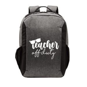 Teacher Off Duty Summer Break Vector Backpack