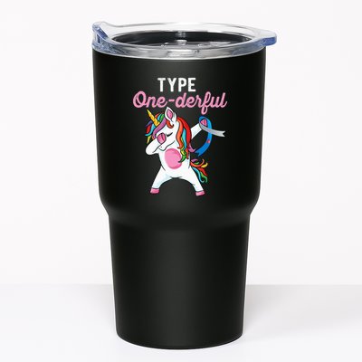 Type Onederful Dabbing unicorn Type 1 Diabetes Awareness Tumbler
