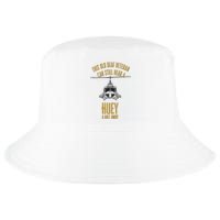 This Old Deaf Veteran Can Still Hear A Huey A Mile Away Cool Comfort Performance Bucket Hat