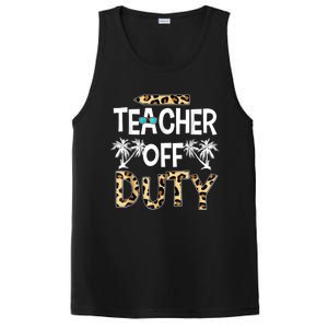 Teacher Off Duty Happy Last Day Of School Teacher Summer PosiCharge Competitor Tank