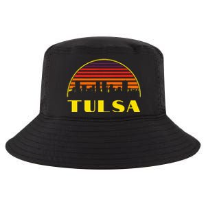 Tulsa Oklahoma Downtown Skyline Cool Comfort Performance Bucket Hat