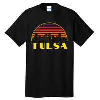 Tulsa Oklahoma Downtown Skyline Tall T-Shirt