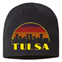 Tulsa Oklahoma Downtown Skyline Sustainable Beanie