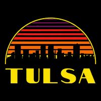 Tulsa Oklahoma Downtown Skyline Premium T-Shirt