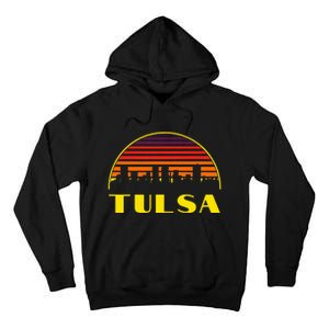 Tulsa Oklahoma Downtown Skyline Tall Hoodie