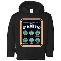 Type One Diabetes A Day As A Diabetic Funny T1D Awareness Toddler Hoodie