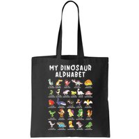 Types Of Dinosaurs Alphabet Dino Identification Bag