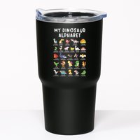 Types Of Dinosaurs Alphabet Dino Identification Tumbler