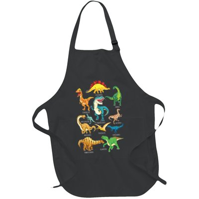 Types Of Dinosaurs Graphics Dino Identification Apron