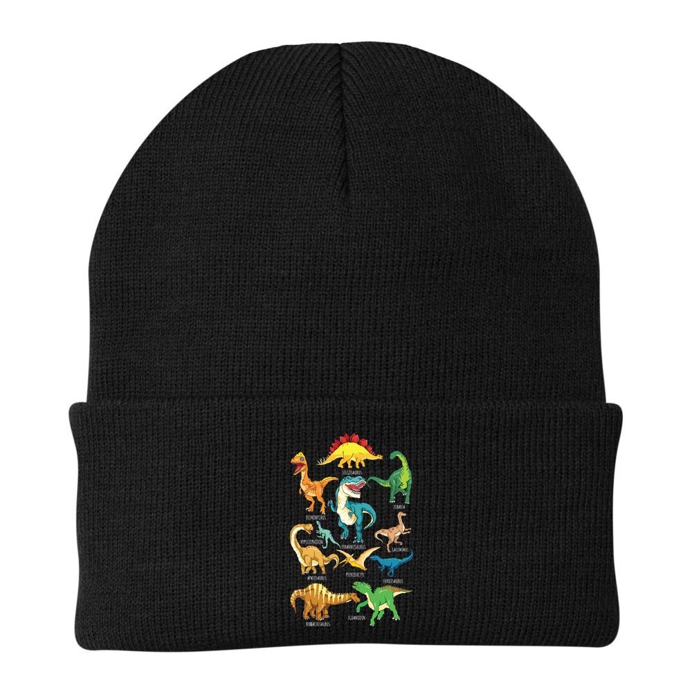 Types Of Dinosaurs Graphics Dino Identification Beanie