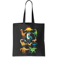 Types Of Dinosaurs Graphics Dino Identification Bag