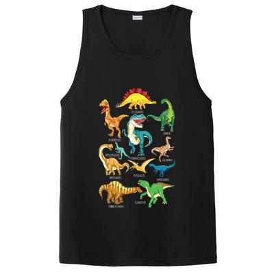 Types Of Dinosaurs Graphics Dino Identification PosiCharge Competitor Tank
