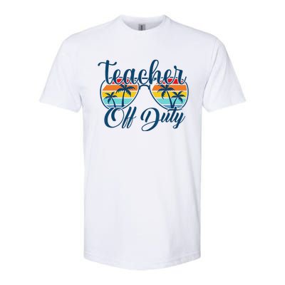 Teacher Off Duty Last Day Of School Summer Teacher Mode Off Softstyle CVC T-Shirt