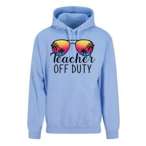 Teacher Off Duty Last Day Of School Teacher Summer Unisex Surf Hoodie