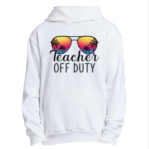 Teacher Off Duty Last Day Of School Teacher Summer Urban Pullover Hoodie