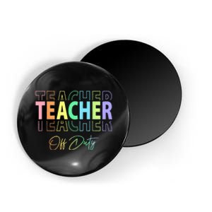 Teacher Off Duty Hello Summer Funny End of School Year Magnet