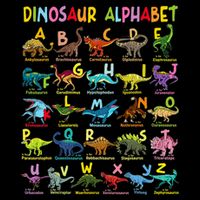 Types Of Dinosaurs Alphabet A Z Abc Dino Identification 16 in Basic Backpack