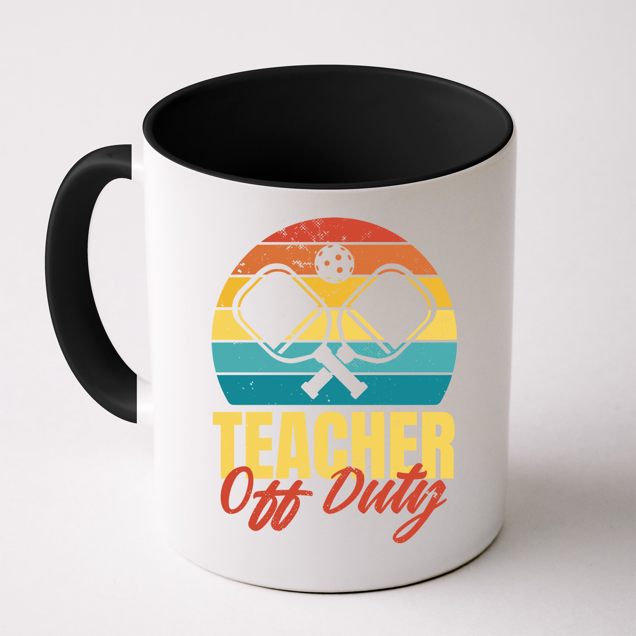Teacher Off Duty Pickleball Mug
