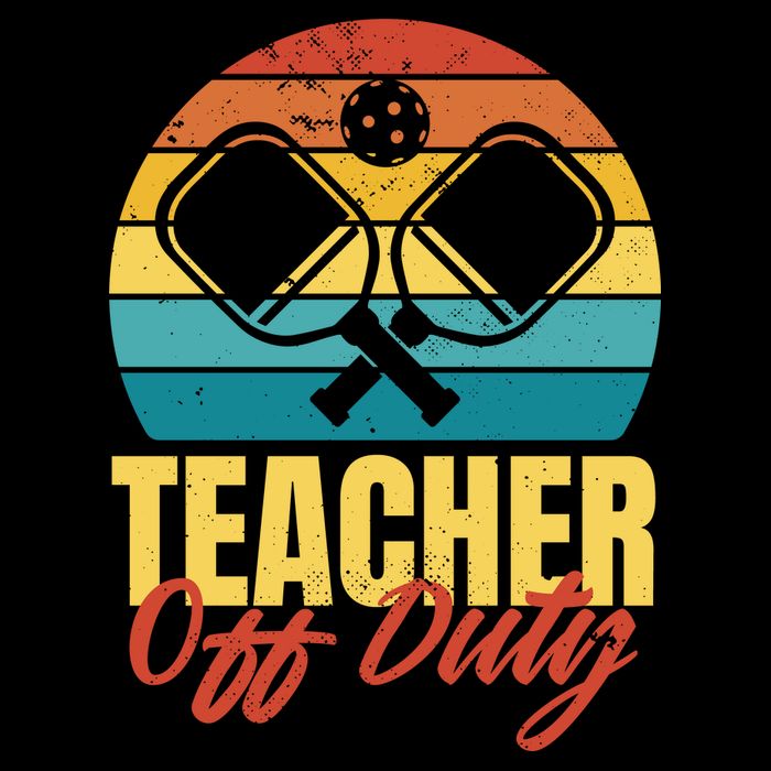 Teacher Off Duty Pickleball Mug