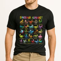 Types Of Dinosaurs Alphabet AZ ABC Dino Identification Fun Performance Shirt