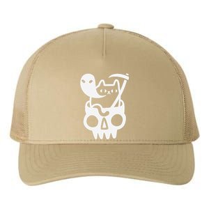 Threadless Obinsun Doom Cat Yupoong Adult 5-Panel Trucker Hat