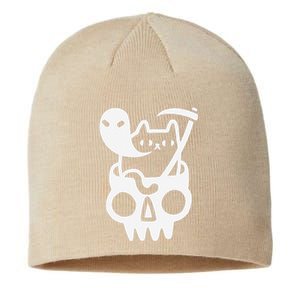 Threadless Obinsun Doom Cat Sustainable Beanie