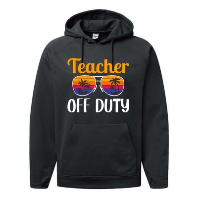 Teacher Of Duty Performance Fleece Hoodie