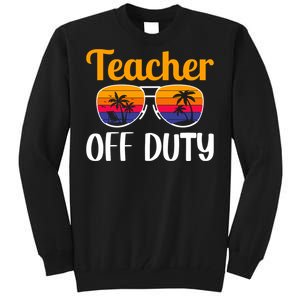 Teacher Of Duty Tall Sweatshirt