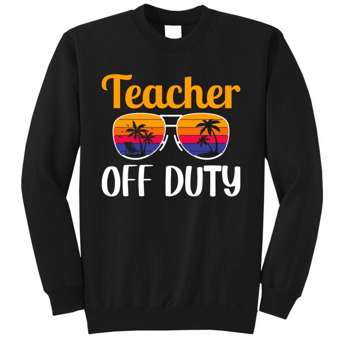 Teacher Of Duty Tall Sweatshirt