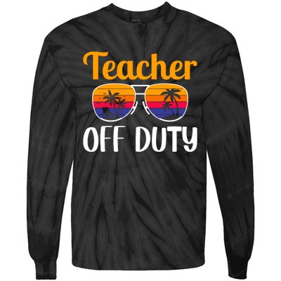 Teacher Of Duty Tie-Dye Long Sleeve Shirt