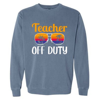 Teacher Of Duty Garment-Dyed Sweatshirt