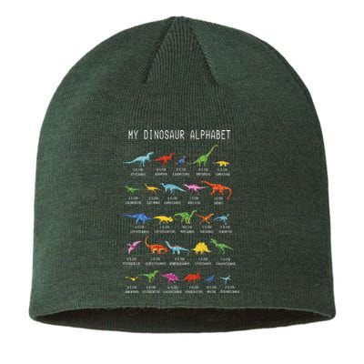 Types Of Dinosaurs Alphabet Dino Identification Sustainable Beanie